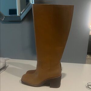 Crown Vintage Tan Heeled Boots